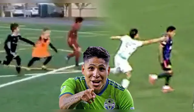 Hijo de Raúl Ruidíaz anota similiar gol al de su padre