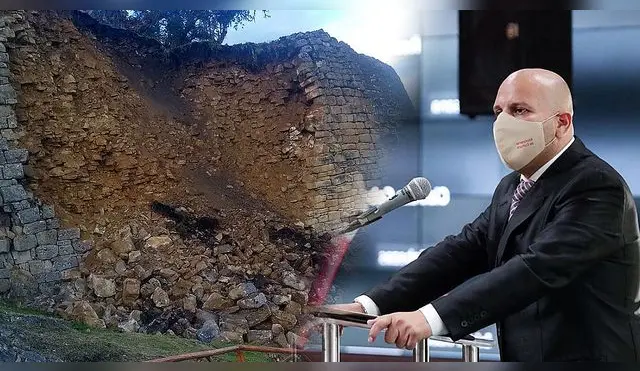 Ministro de Cultura Alejandro Salas, indicó que se va a recuperar Kuélap tras el derrumbe