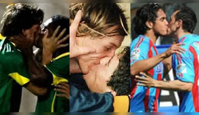 Los besos más recordados en el fútbol peruano y mundial.