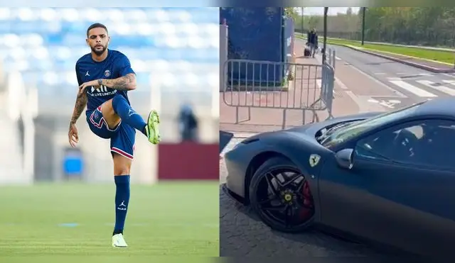 Jugador del PSG llega tarde al entrenamiento en su Ferrari y su video se volvió viral