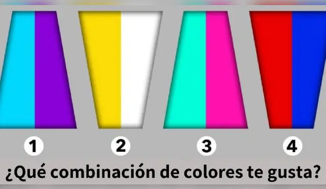 ¿Qué combinación te gusta más? Conoce más de tu personalidad con este test