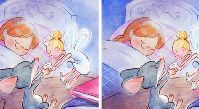Encuentra las 3 diferencias en este reto visual en solo 10 segundos ¿Te animas?