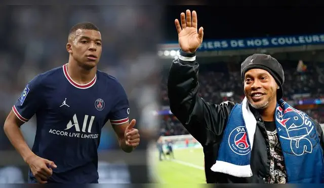 Ronaldinho considera a Mbappé como futuro ganador del Balón de Oro
