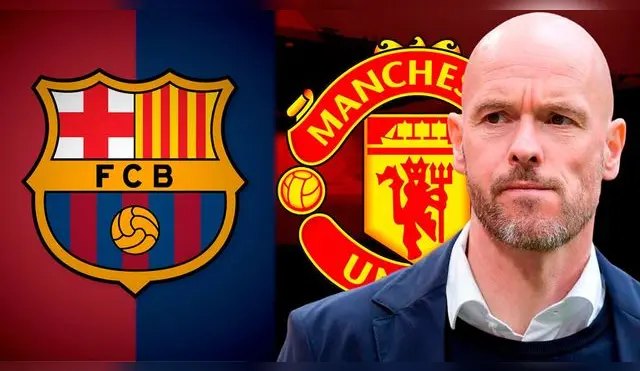 Erik Ten Hag va con todo por un jugador del Barcelona
