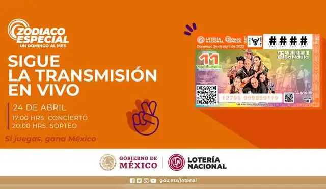 Revisa en esta nota los número ganadores de la Lotería Nacional de México