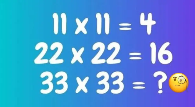 ¿Cuál es el resultado? Resuelve el acertijo en tiempo récord