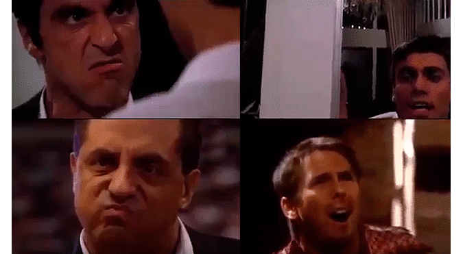 Al fondo hay sitio: El día que Pepe 'Montana' y Tito imitaron escena de Scarface Al fondo hay sitio: El día que Pepe 'Montana' y Tito imitaron escena de Scarface
