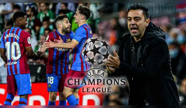 Barcelona se alista para la Champions League 2022/23