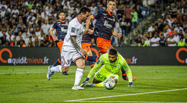 PSG vs Montpellier: así fue uno de los goles de Messi PSG vs Montpellier: así fue uno de los goles de Messi