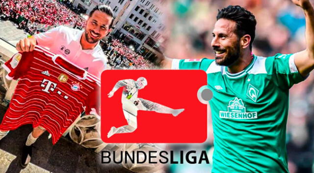 Claudio Pizarro celebra por partida doble en Alemania