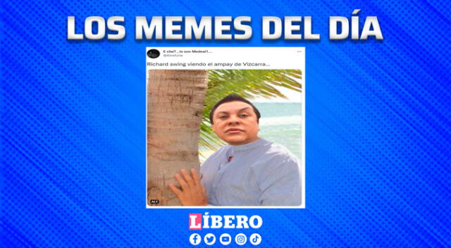 Hasta Richard 'Swing' ha sido protagonista de memes luego de la difusión de mensajes de Vizcarra.