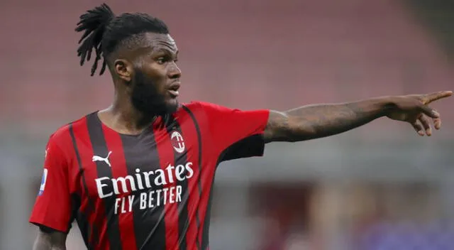 Franck Kessié llegó en el 2017 al AC Milan de Italia.