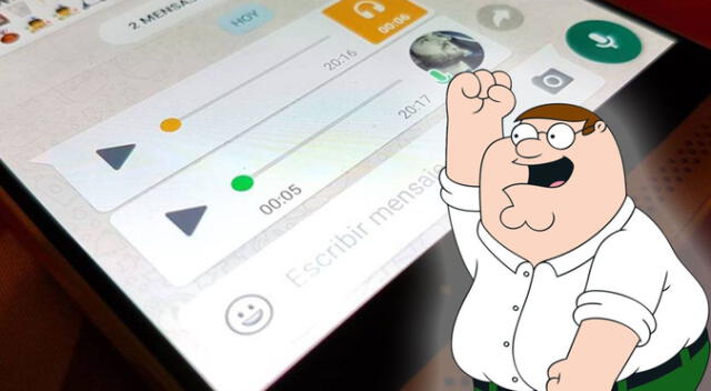 WhatsApp: GUÍA para enviar audios con la voz de Peter Griffin sin instalar apps raras