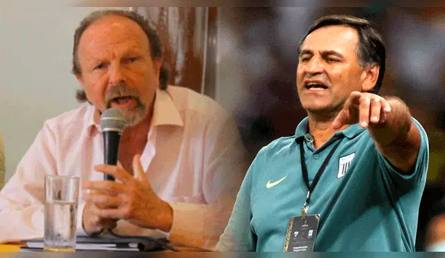 Carlos Bustos fue cuestionado por la derrota de Alianza Lima ante River.