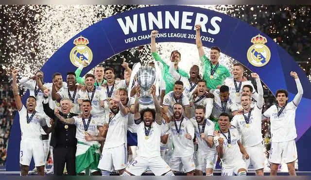 Real Madrid campeón de la UEFA Champions League 2022