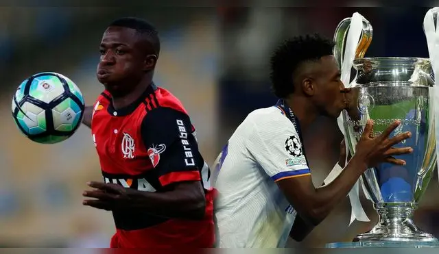 Vinicius Junior logró su primera Champions League con Real Madrid