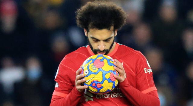 Mohamed Salah acaba contrato con Liverpool en junio del 2023.