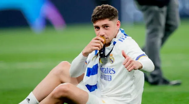 Federico Valverde consiguió su primera UEFA Champions League