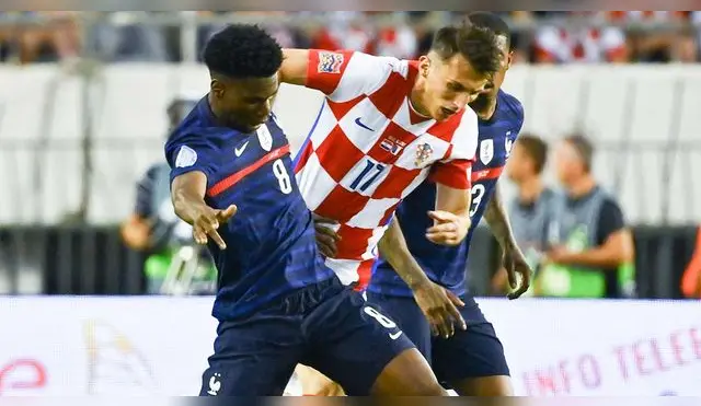 Croacia y Francia se enfrentan por la Liga de Naciones de la UEFA