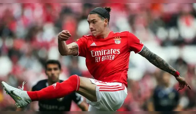 Darwin Núñez llegó al Benfica procedente del Almería de España.
