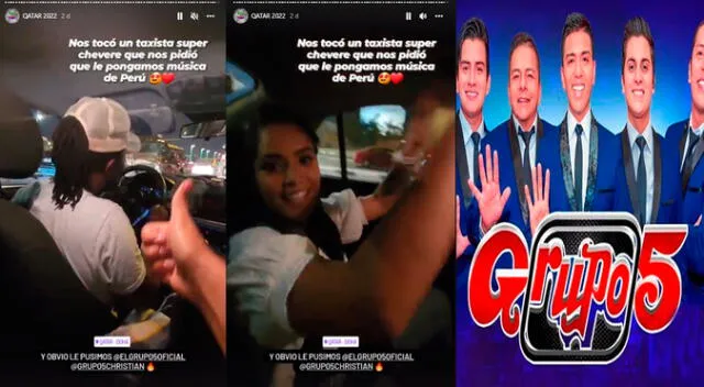 TikTok: Taxista de Qatar le pide a ‘Misias, pero viajeras’ escuchar música peruana y ellas ponen el Grupo 5