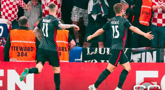 Croacia venció 1-0 a Dinamarca