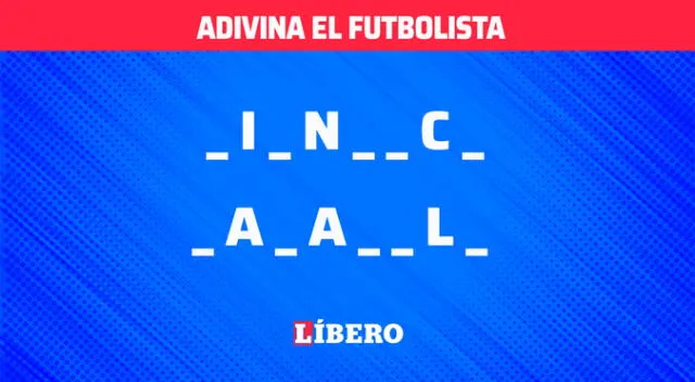 ¿Cuál será el nombre del futbolista? Tienes 4 segundos para superar el acertijo visual ¿Cuál será el nombre del futbolista? Tienes 4 segundos para superar el acertijo visual