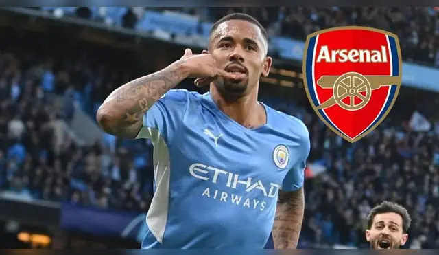 Gabriel Jesús disputó un total de 28 partidos en Premier League, la pasada temporada.