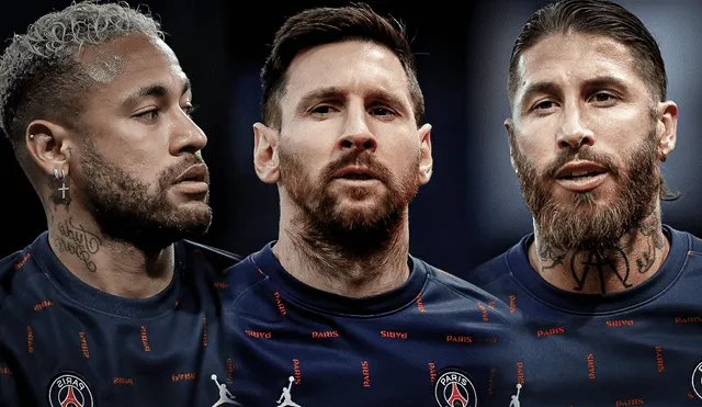 Sergio Ramos y Neymar sobre Lionel Messi: