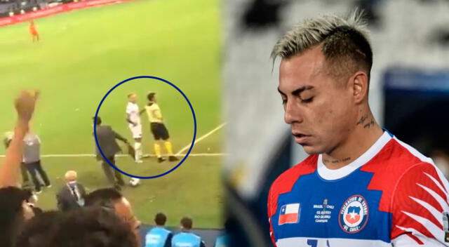 Hinchas ecuatorianos se burlaron de Eduardo Vargass