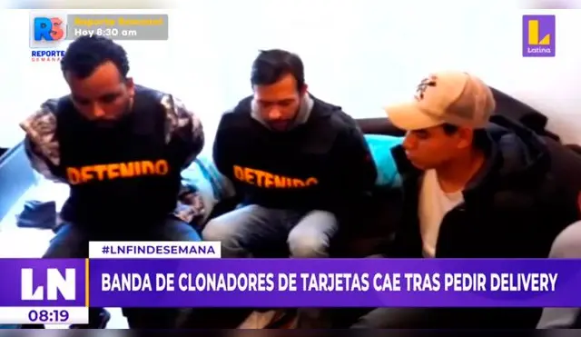 Viral: Banda de clonadores de tarjeras es detenida tras pedir comida por delivery