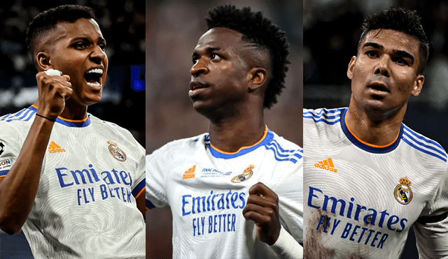 Real Madrid y sus brasileños: Casemiro, Vinicius y Rodrygo se unen a la pretemporada