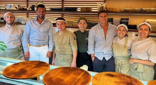 Que gran junte: Claudio Pizarro y Christian Meier compartieron lujosa cena en Miami