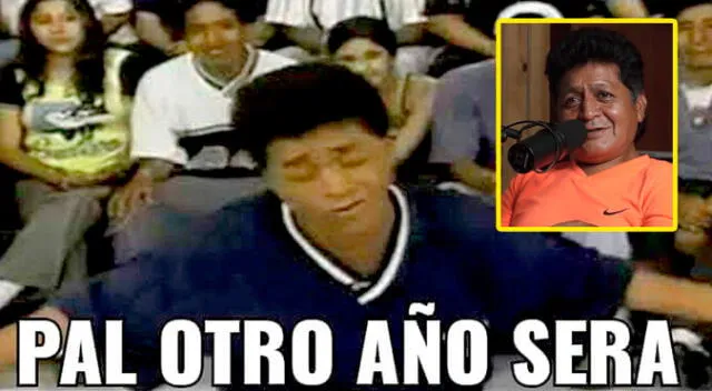 Pompinchú creó una frase a finales de los 90' y que hasta la actualidad perdura.