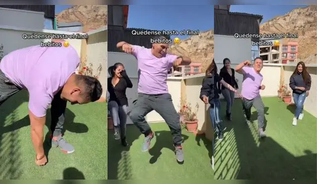 Tiktoker boliviano baila 'Mi bebito fiu fiu' al ritmo de caporales - VIDEO