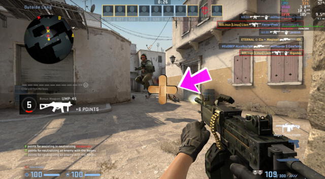 ¿Por qué algunos jugadores de Counter Strike pegan cosas en su monitor? ¿Por qué algunos jugadores de Counter Strike pegan cosas en su monitor?
