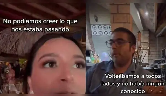 TikTok: Pareja queda sorprendida al descubrir que estaban en la boda equivocada