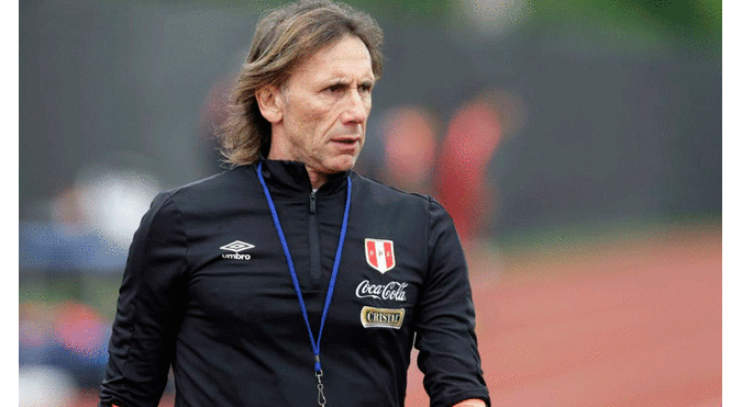 Ricardo Gareca asumió la dirección técnica de Perú en 2015.