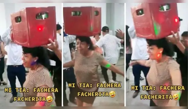 TikTok: ¿equilibrio con un vaso de cerveza? No, mejor con una caja - VIDEO
