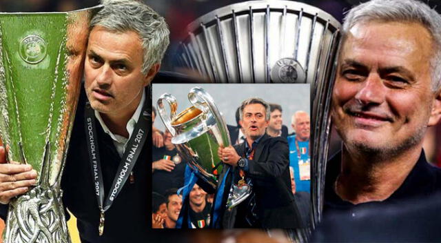 José Mourinho se tatuó los títulos que ganó a nivel continental