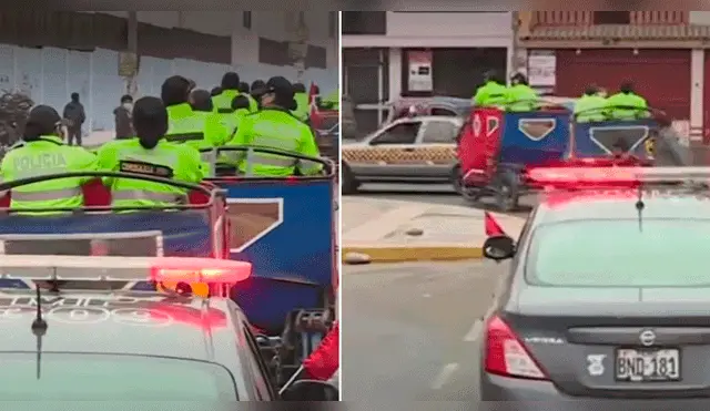 La Policía se desplazará en mototaxi en Los Olivos