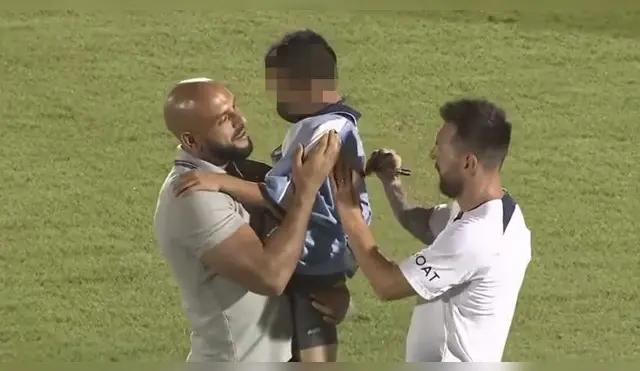 Lionel Messi y el tierno gesto con un niño japonés