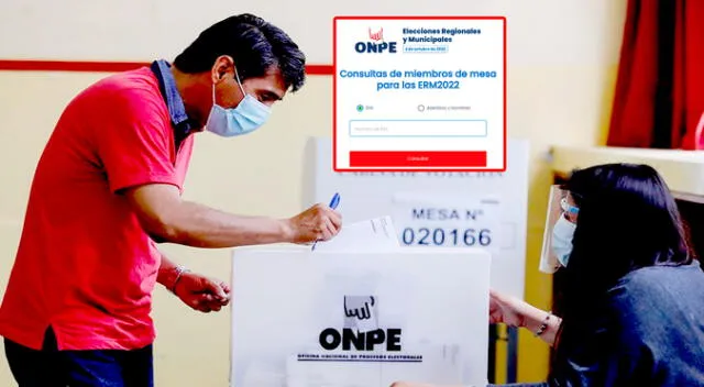 Conoce más detalles si saliste elegido como miembro de mesa.