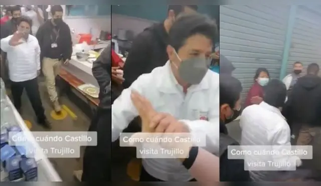 Mujer trolea a Pedro Castillo en mercado de Trujillo: