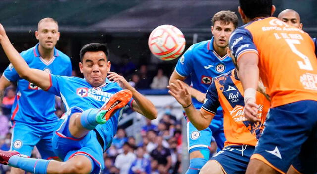 Cruz Azul empató 2-2 con Puebla