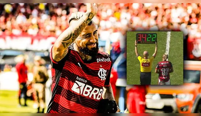 Arturo Vidal debuta con Flamengo en el Brasileirao