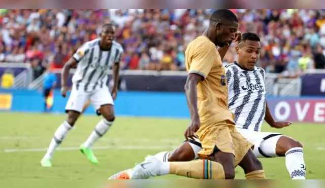 Barcelona igualó 2-2 frente a la Juventus en amistoso internacional