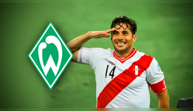Werder Bremen elogia a Pizarro en saludo al Perú: