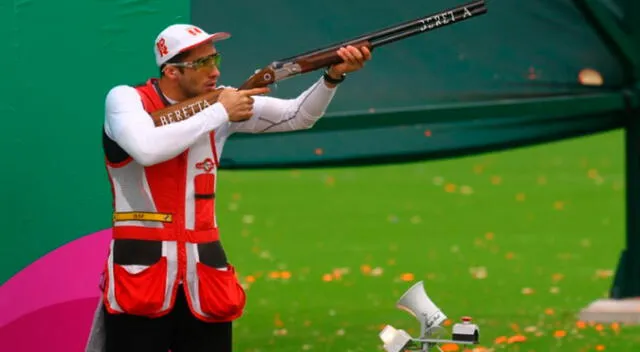 Nicolás Pacheco se coronó campeón del Mundial de Escopeta Lima 2022 en modalidad skeet.