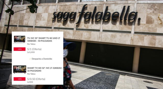 Falabella: usuarios compraron productos a bajos precios